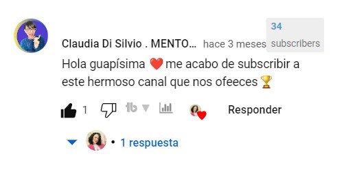 Testimonio sobre Isabel Maria Coach