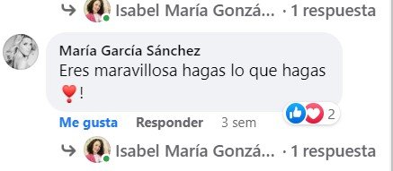 Testimonio sobre Isabel Maria Coach