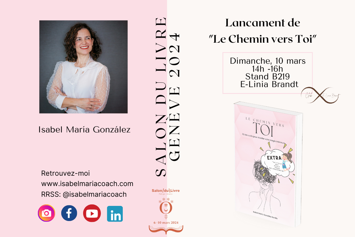 Isabel Maria Coach Salon du Livre de Genève