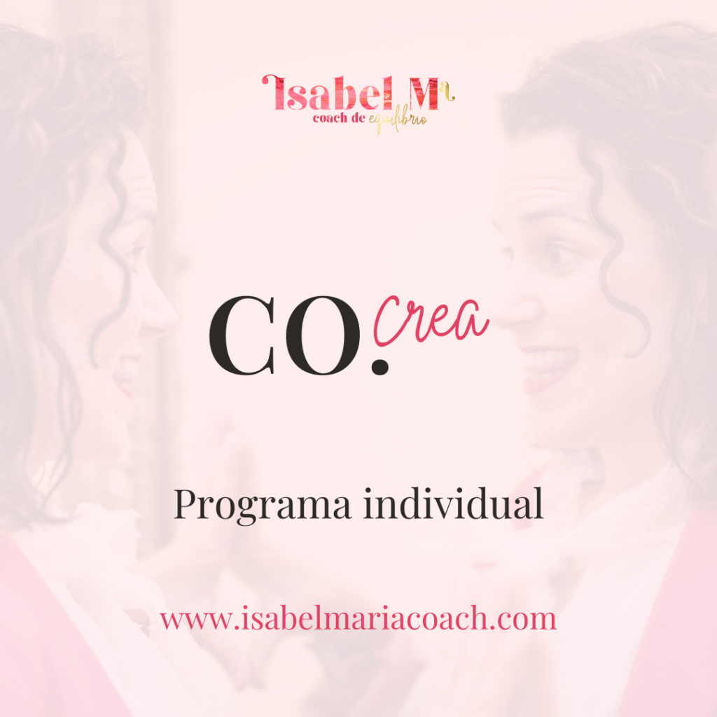 ¡Descubre la fuerza que ya llevas dentro y reconecta con tu esencia! Co.Crea es el viaje hacia tu SER que estabas esperando 🌸✨  
🔗 Conoce más en mi blog: 
Isabel María 🌸  
Terapeuta Holística - Coach de Equilibrio 🌿 

 #Autoconocimiento #EmpoderamientoFemenino #CoCrea

