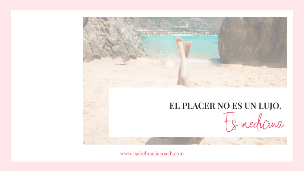 El placer no es un lujo