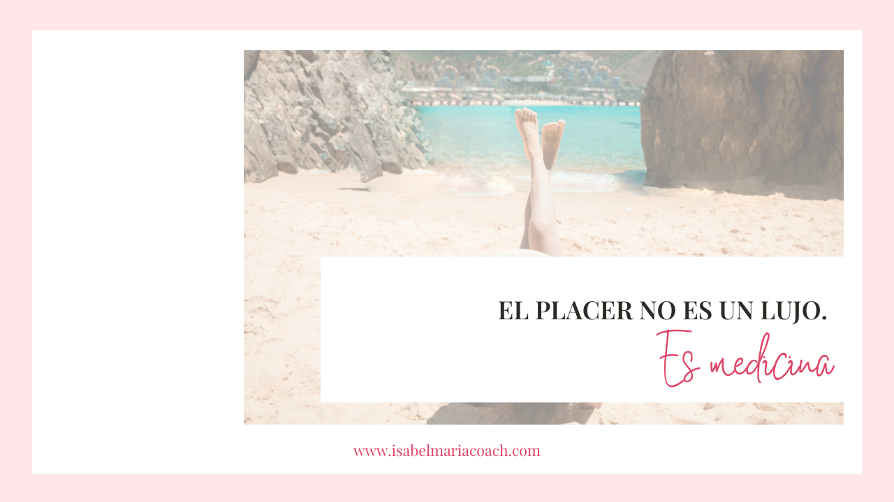 El placer no es un lujo