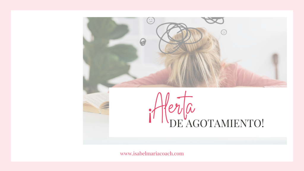 ¡Alerta de agotamiento!