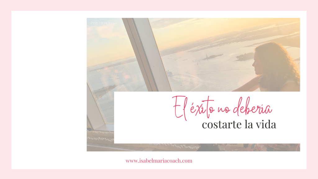 El éxito no debería costarte la vida (aunque el mercado te diga lo contrario)