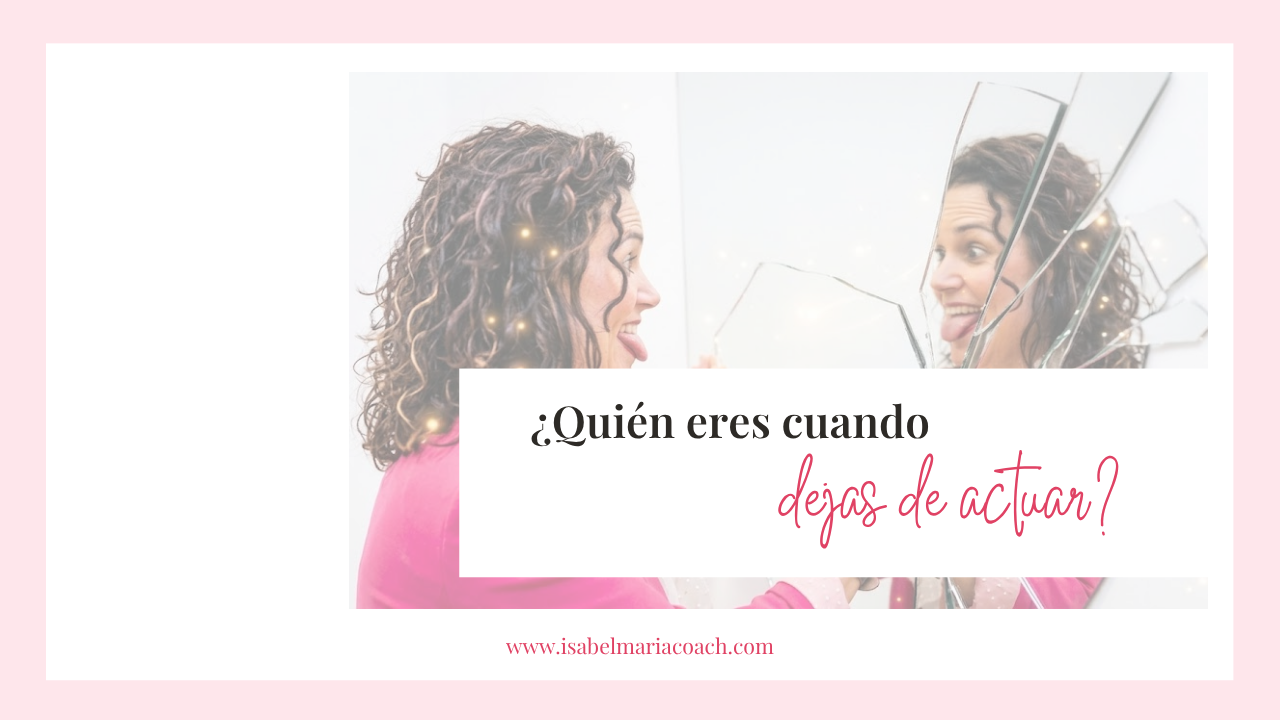 Isabel María coach soberanía personal espejo roto parálisis facial